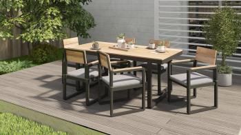 Массив акации, Каркас Алюминий