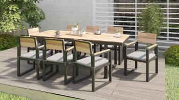 Массив акации, Каркас Алюминий