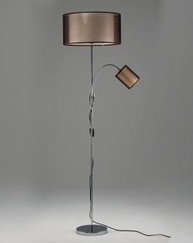 коричневый/хром