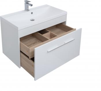 Тумба под раковину AQUANET Августа 90 (ручка хром)