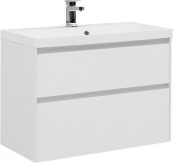 Тумба под раковину AQUANET Гласс 90