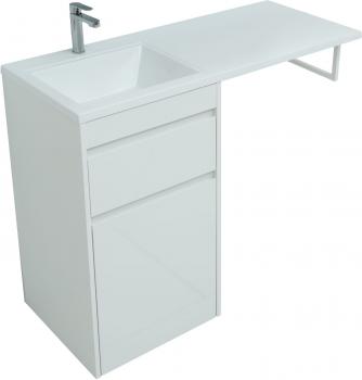 Тумба под раковину AQUANET Токио 58 (напольная, 1 ящик)