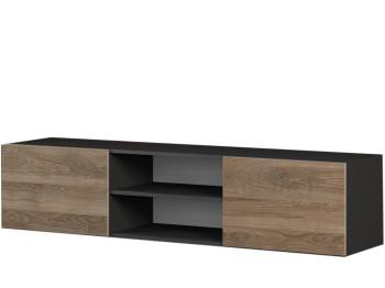 Черный/Дуб велингтон