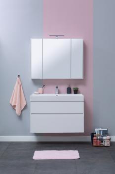 Тумба с раковиной AQUANET Бруклин 85