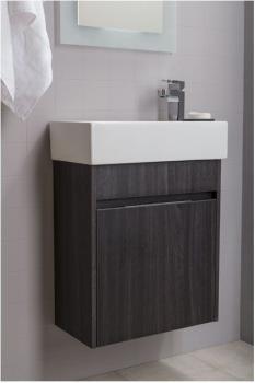 Тумба с раковиной AQUANET Лидс 50