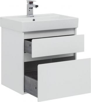 Тумба с раковиной AQUANET Nova Lite 60 (2 ящика)