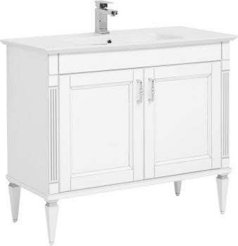 Тумба с раковиной AQUANET Селена 105 (2 дверцы)