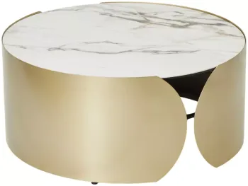 KL-188 Контрастный мрамор матовый, итальянская керамика/ Шампань