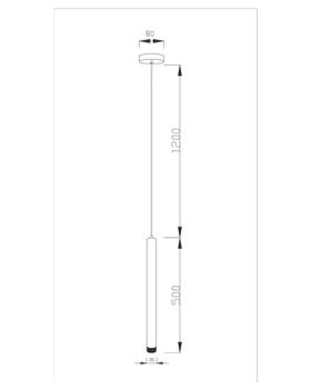 Светодиодный подвесной светильник Moderli V2322-PL Siento LED*3W