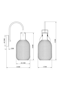 Бра Модерли V2800-1W Адалина 1*GU10*50W(Бра Moderli V2800-1W Adalina 1*GU10*50W)