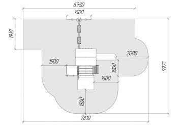 Детская площадка Савушка TooSun (Тусун) 3 с песочницей