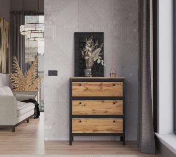 Тумба БРВ Мебель LOFT KOM3S/90