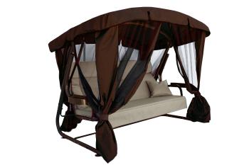 Каркас шоколад/Бежевый