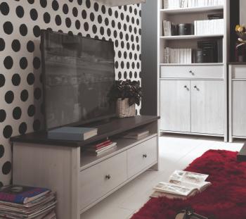 Тумба под телевизор БРВ Мебель ПОРТО РТВ RTV2S