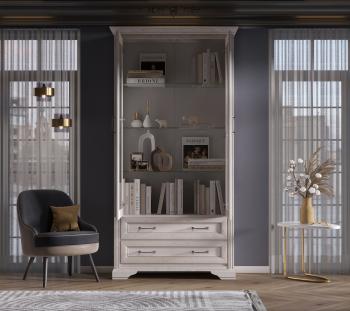 Шкаф БРВ Мебель STYLIUS B169-REG2W2S