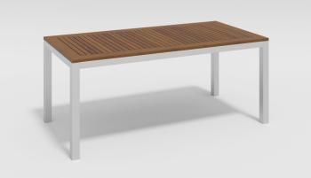 каркас белый/столешница тик