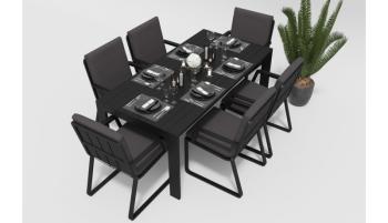 Обеденная группа Gardenini Malia 180x90 C1