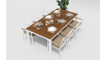 Стол обеденный Gardenini Bella 200x100