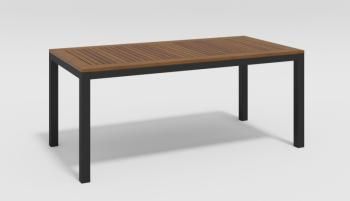 каркас темно-серый карбон/столешница тик