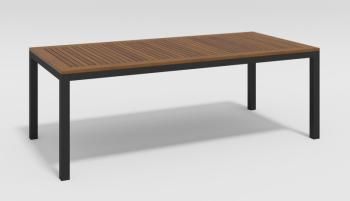 каркас темно-серый карбон/столешница тик