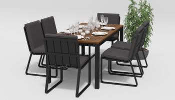 Обеденная группа Gardenini BELLA 180x90 С2