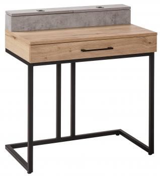 Дуб Натуральный Галифакс/Бетон