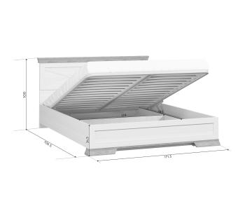 Кровать БРВ Мебель MARSELLE LOZ160х200 с подъемным механизмом