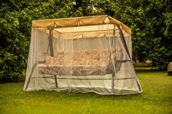 Качели садовые трехместные Ольса Варна тафтинг