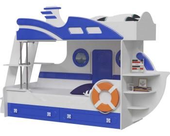 Белый/Синий