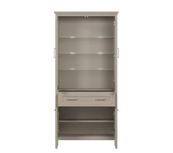 Шкаф БРВ Мебель CLASSIC REG2W2D1S с подсветкой