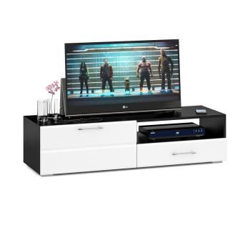 Корпус Венге/Фасады Мдф Белый Глянец