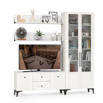 ЛДСП белый шагрень/МДФ белый шагрень