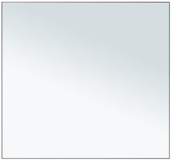 Зеркало De Aqua Сильвер 80