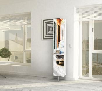 Поворотный зеркальный шкаф Shelf Zoom Art